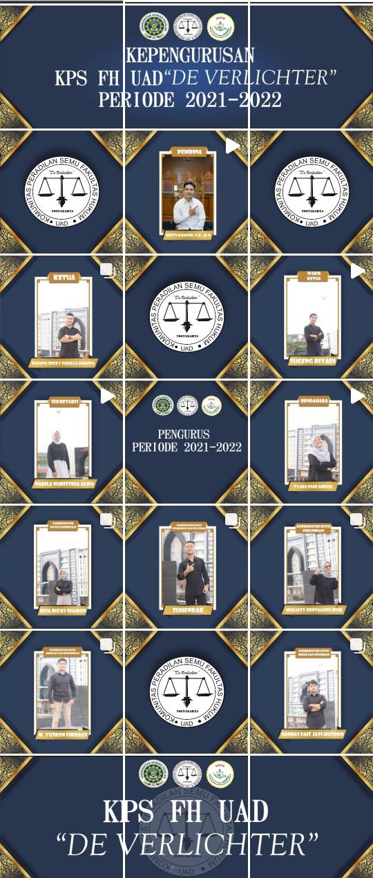 PEMBUATAN STRUKTUR KEPENGURUSAN KPS FH UAD 2021-2022
